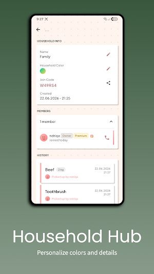 PickItUp: Shared Grocery List Screenshot 3