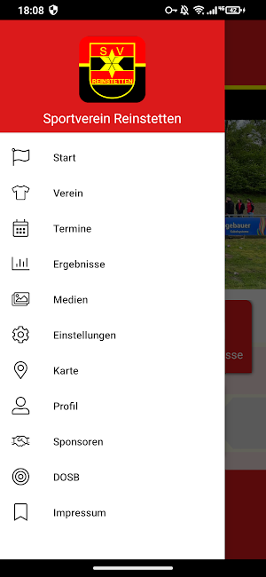 Sportverein Reinstetten Screenshot 2