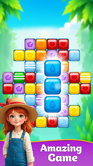 Sabrina Block Match Adventure Screenshot 2