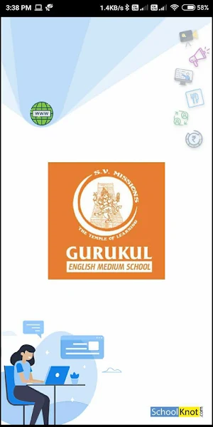 Gurukul School Parent App Screenshot 0