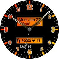 TSD34 Watch Face for Wear OS