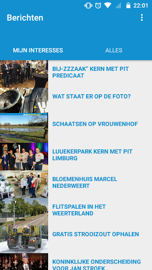 MijnWeerterland Screenshot 1