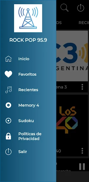 Radio Rock  Pop 95.9 Argentina Screenshot 0
