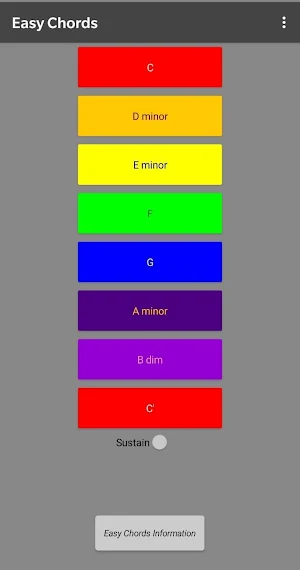 Easy Chords Screenshot 0