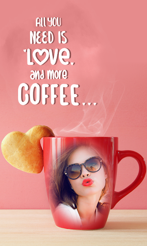 Coffee Mug Photo Frames Screenshot 1