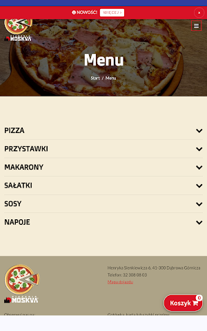 Pizzeria "MOSKVA" Screenshot 2