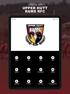 Upper Hutt Rams RFC Screenshot 2