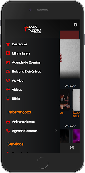 Mais de Cristo Joinville Screenshot 2