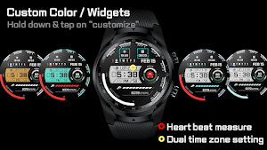 JJ-Digital012 Watch Face Screenshot 1