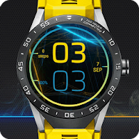 Sparking watch face