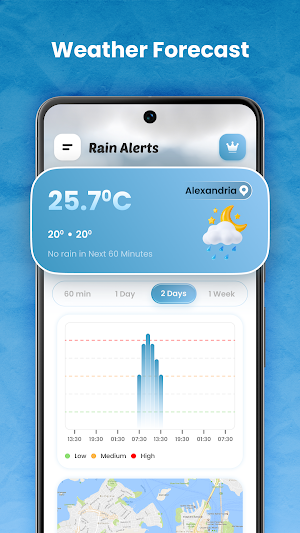 Rain Alerts : Rain Tracker Screenshot 1