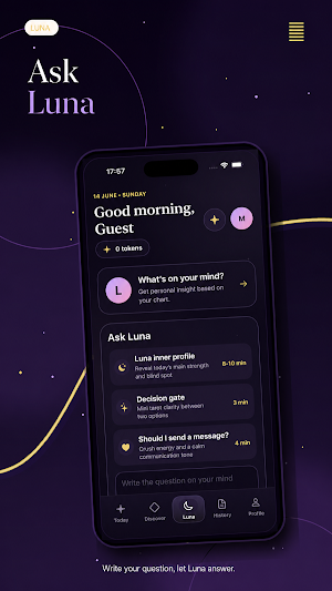 Luna Horoscope & Tarot Screenshot 3