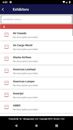 2019 AirCargo Conference Screenshot 3