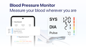 Blood Pressure Tracker App Screenshot 1