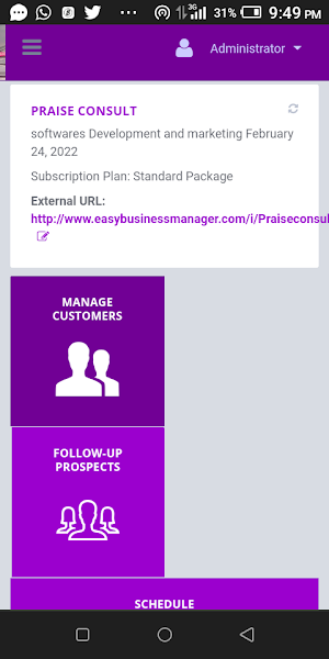 Easy Business Manager Screenshot 0