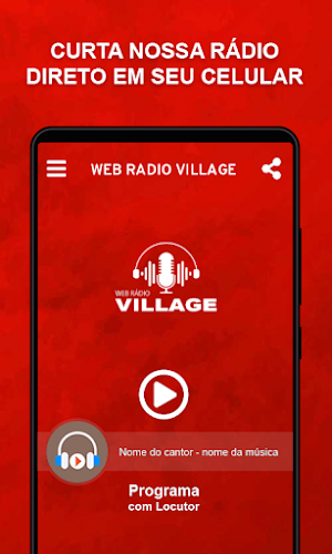 web radio village Screenshot 1