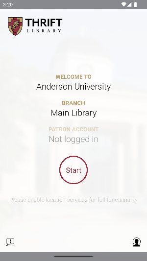AU Thrift Library Screenshot 0