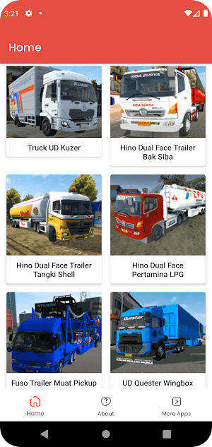 Mod Bussid Heavy Tractor Screenshot 0