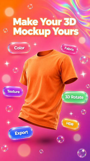 3D Mockup: Clothes Designer Screenshot 0