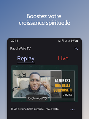 Raoul Wafo TV Screenshot 3