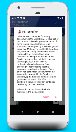Pill Identifier Screenshot 1