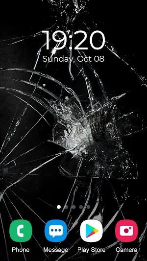 Broken Screen Wallpaper 2023 Screenshot 1