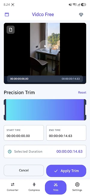 Vidco Video Compress & Convert Screenshot 1