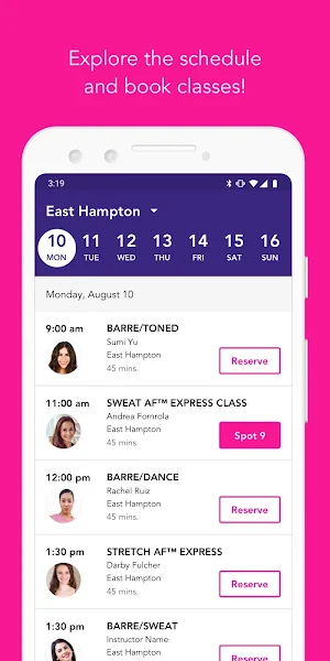 Elements Barre Fit Screenshot 2