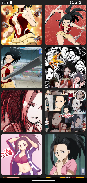 Momo Yaoyorozu Hero Wallpaper Screenshot 3