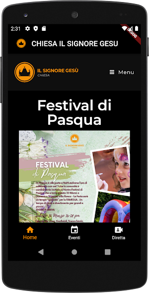 Chiesa il signore gesu Screenshot 1