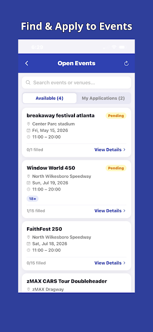 FanFav Vending & Staffing Screenshot 3