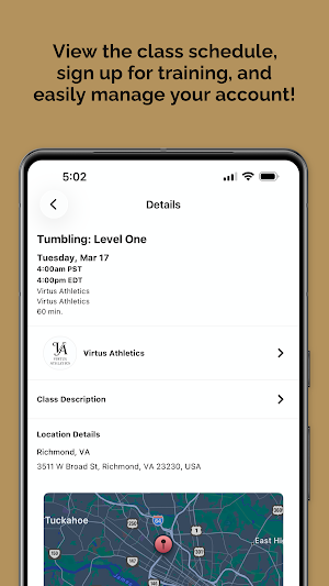Virtus Athletics Screenshot 3