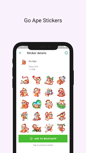 Animal Stickers and GIFs Screenshot 1