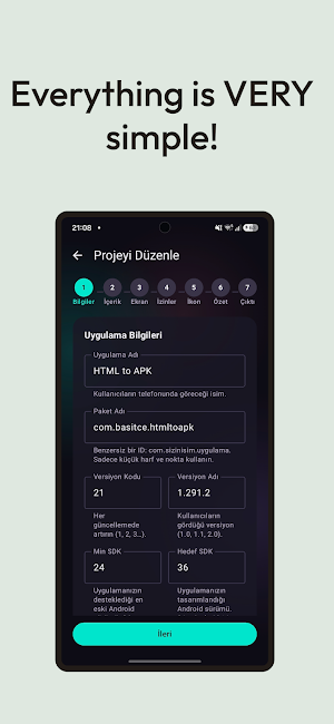 HTML to APK Builder Screenshot 2