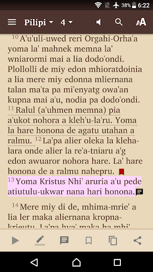 Lun Bawang Bible Screenshot 1