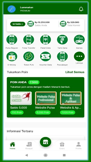Lummatun ! Agen Pulsa Termurah Screenshot 0