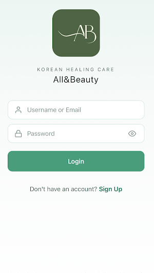 All&Beauty Korean Healing Care Screenshot 0