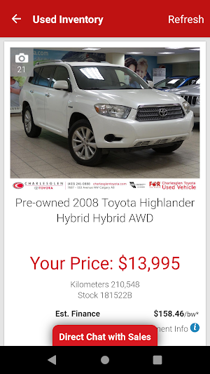 Charlesglen Toyota Screenshot 3