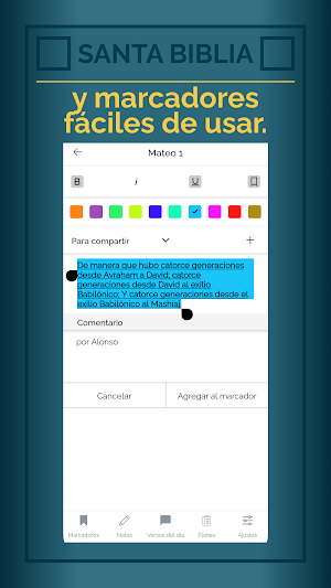 Biblia Kadosh sin conexión Screenshot 3