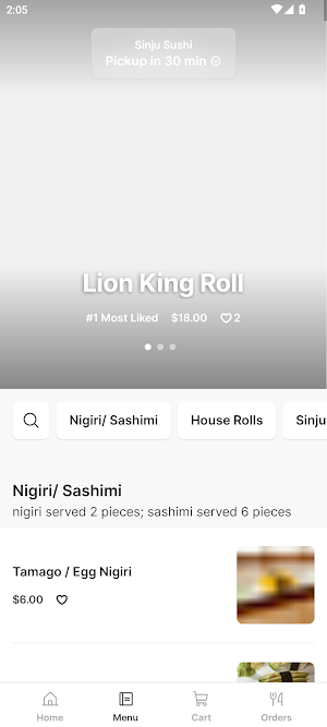 Sinju Sushi Screenshot 0