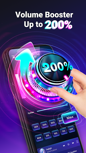 Volume Booster Bass Equalizer Screenshot 0