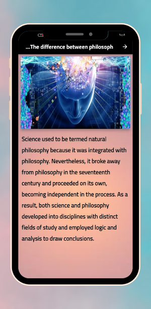 Philosophy and science Screenshot 1
