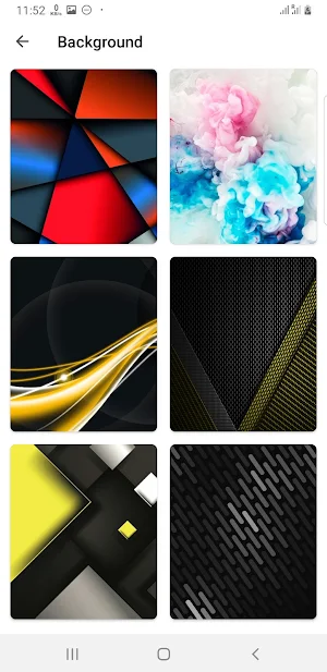 HD WallPaper App - Black Backgrounds Screenshot 2