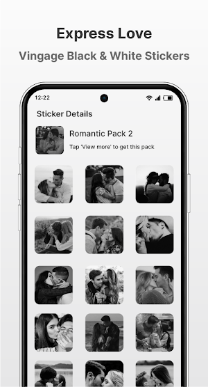 Romantic Stickers: WA Sticker Screenshot 2