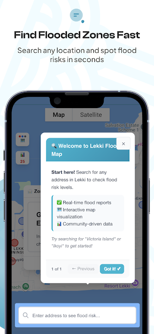 Lagos Floodmap Screenshot 0