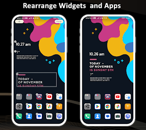 Dark Fusion Launcher Screenshot 2