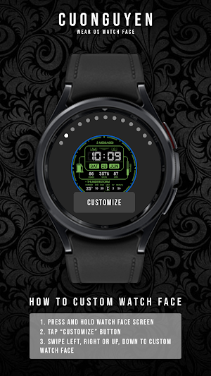 Watch face CNW0027 Screenshot 2