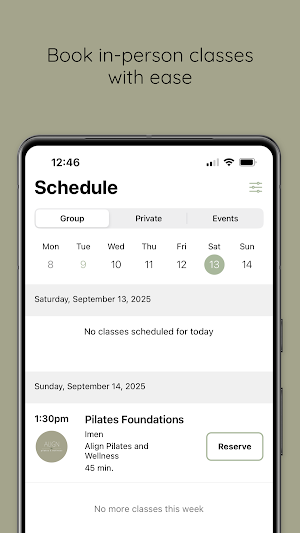 Align Pilates and Wellness Screenshot 2