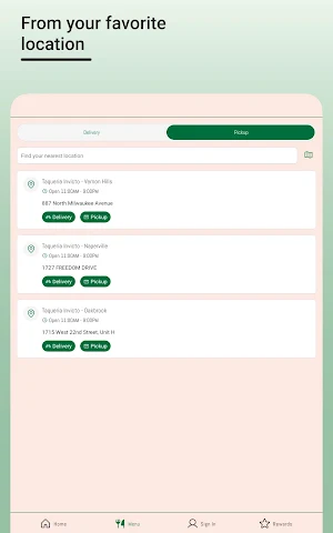 Taqueria Invicto App Screenshot 2