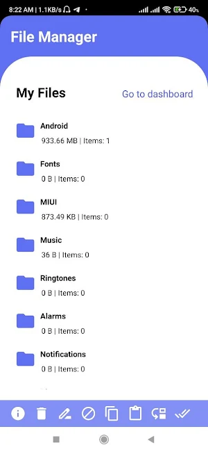 File Manager Screenshot 2